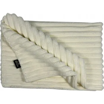 Pelíšek pro psa Pets heaven deka pro psa bílá 100 cm x 70 cm