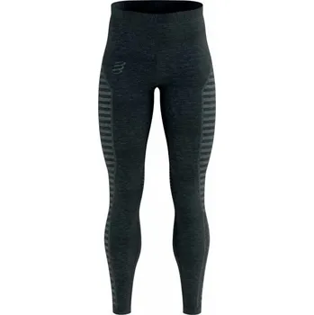 Pánské legíny Pánské zateplené běžecké legíny Compressport WINTER RUN LEGGING M XL Černá