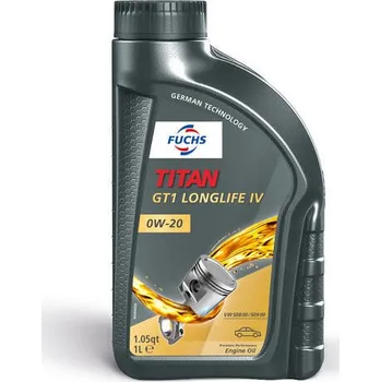 Motorový olej Fuchs TITAN GT1 LONGLIFE IV 0W-20 1L