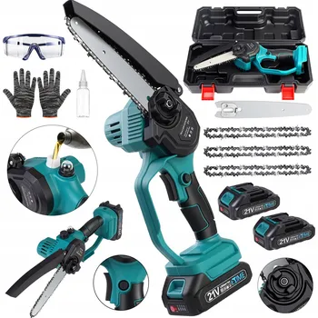 Motorová pila AKUMULÁTOROVÁ TELESKOPICKÁ ŘETĚZOVÁ PILA OREGON S VÝSUVNÝM RAMENEM 1.7M + 2 AKU