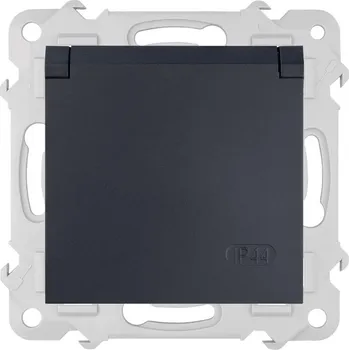 Elektrická zásuvka Elektrická Zásuvka nástěnná Polmark černá