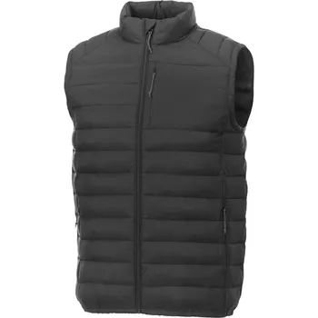 Pallas men's recycled insulated bodywarmer - Bouřková šedá / L