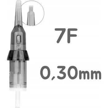 Tetování CARTRIDGE 7F 0,30MM PERMANENTNÍ MAKEUP N19
