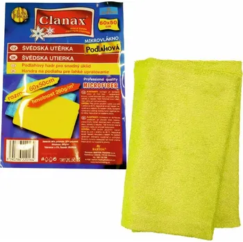 Utěrka Švédská utěrka 60x50cm 260g žlutá