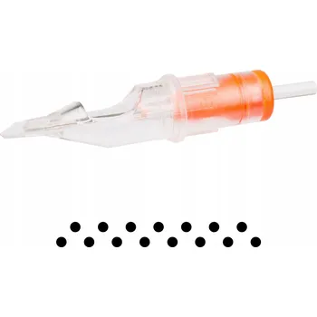 Tetování CARTRIDGE PRO, jehla na tetování 15RM 0,35 mm