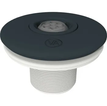 Tryskový set VA, s mosaznými zástřiky, pro fóliové bazény, připojení lepením 50 mm, tmavě šedá (RAL7016)