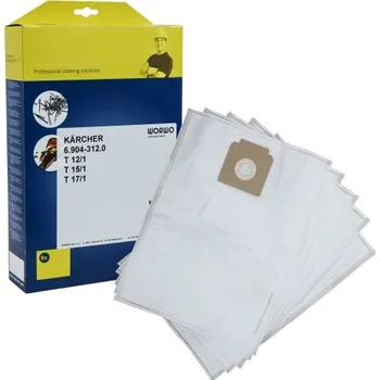 Sáček do vysavače Worwo Sáčky pro Karcher T 17/1 5ks