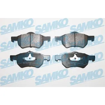 Brzdová destička Sada brzdových destiček, kotoučová brzda SAMKO 5SP841