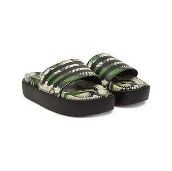 Dámské pantofle Nazouváky adidas adilette Platform JI4754 Zelená 42