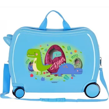 JOUMMABAGS Dětský kufřík na kolečkách MOVOM Dino MAXI ABS plast, 50x38x20 cm, objem 34 l