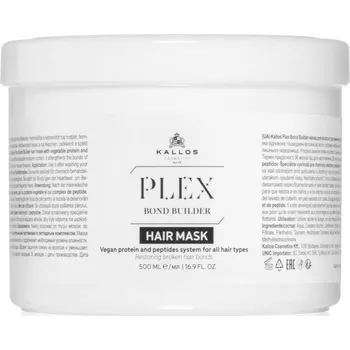Vlasová regenerace Kallos Plex Hair Mask regenerační maska pro poškozené, chemicky ošetřené vlasy 500 ml