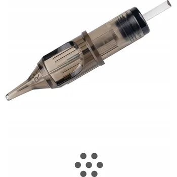 Tetovací jehla KAZETA EZ FILTER, jehla na tetování, 7RL, 0,30 mm