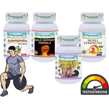 Planet Ayurveda Balíček – Energie, Testosteron, Sportovní výkon