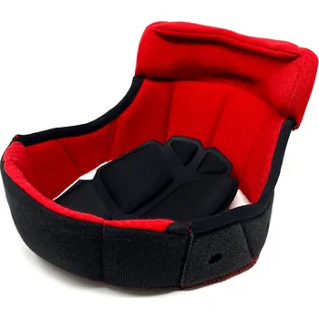Sport Sparco náhradní polstrování pro helmy STEALTH a FLUX, barva: červená, velikost: ML