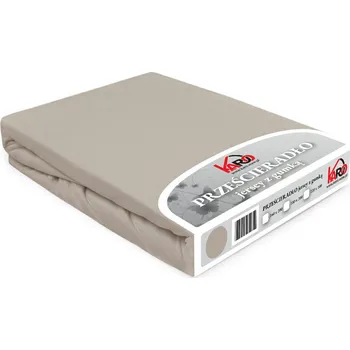 Prostěradlo Prostěradlo jersey s gumou 160x200 kakaové Constance KARO