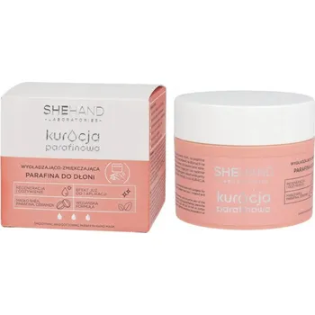 Péče o ruce SheHand Parafínová Kúra Vyhlazující Změkčující Maska na Ruce 80g