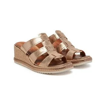 Dámské polobotky Espadrilky Tamaris 1-27217-44 Zlatá 39