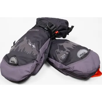 Rukavice Rukavice 3v1 Kombi Magnetic Digi Junior Černé S