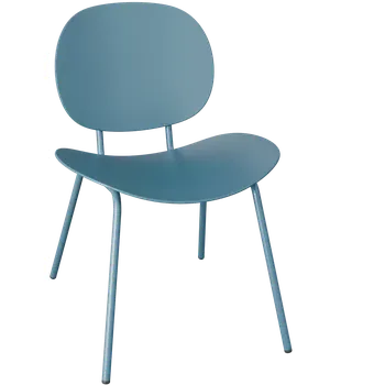 Jídelní židle DUNA židle plastová, tyrkysová