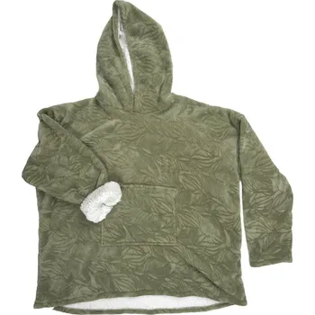 Pánská mikina Nábytek Pegas Zateplená mikina s kapucí/snuddie zelená