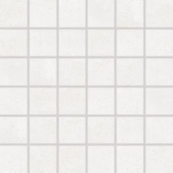Obklad Betonico - dlaždice mozaika 5x5 bílošedá, tl. 9 mm DDM05790
