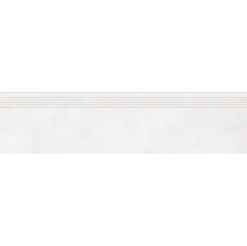 Dlažba Betonico - schodovka rektifikovaná 29,8x119,8 bílošedá, tl. 9 mm DCPVD790