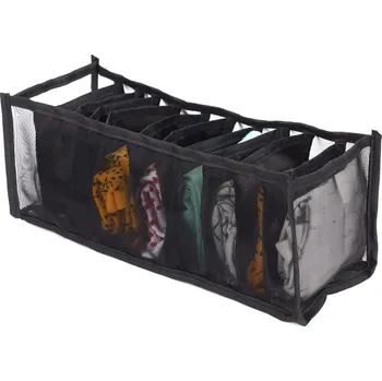 Příborník do zásuvky Nábytek Pegas Organizér do zásuvky na trička černý