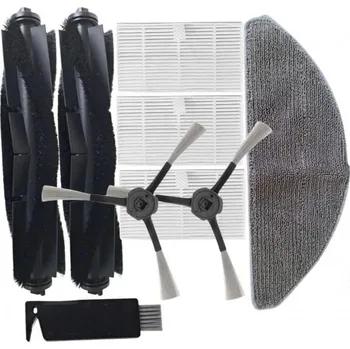 Sada příslušenství pro robotický vysavač HEPA filtry, kartáče a mop pro vysavač CECOTEC Conga 8290 Immortal Ultra Power Genesis 9ks sada