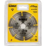 Kotouč diamantový řezný 115 mm segmentový DT3701 DEWALT
