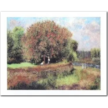 Obraz Kvetoucí kaštan plakát obraz 30x24cm