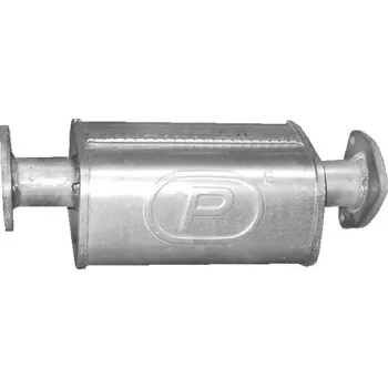 Výfukový systém Přední tlumič výfuku POLMO 05.31