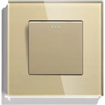 vypínač BSEED Jednopólový vypínač klasický zlatý