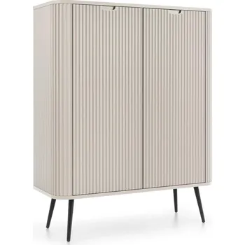 Komoda Komoda ZOVA K103 - Béžová / Černé nohy