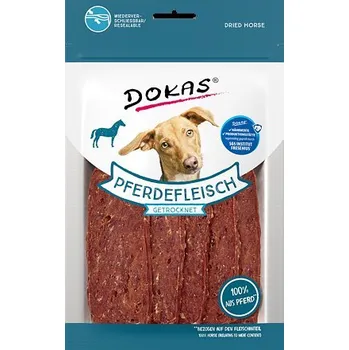 Pamlsek pro psa Dokas Koňské plátky 60 g