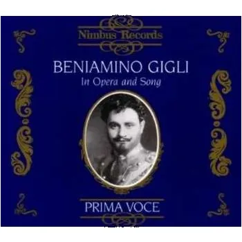 Zahraniční hudba 3CD/Box Set Beniamino Gigli: In Opera And Song 2014
