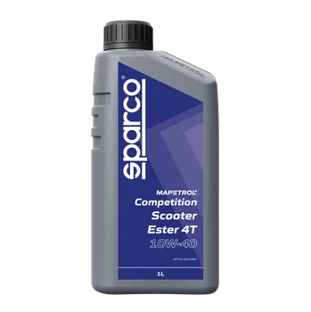 Motorový olej Motorový olej MAPETROL SPARCO COMPETITION SCOOTER ESTER 4T 10W-40 1L