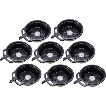 Záchytná vana na vypouštění oleje a kapalin 16 l, sada 8 ks - QUATROS QS60224A-8