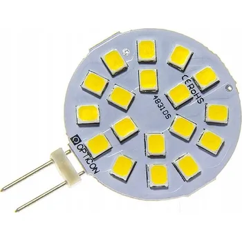 Žárovka LED žárovka G4 2,5W 12V 24V DC 250lm Nízkonapěťová Neutrální bílá 4500K