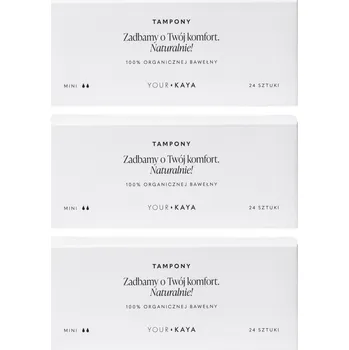 Vrták Your KAYA Tampony mini (3 × 24 ks)