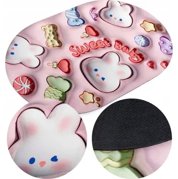 Koupelnová předložka Mata Łazienkowa 3D Protiskluzová Savá Magic 01