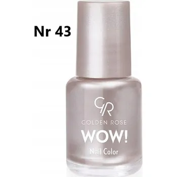 Lak na nehty Golden Rose WOW Nail Color Lak na nehty odstín 43