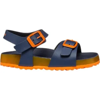 Chlapecká obuv Chlapecké sandály Geox J GHITA 24 Tmavě modrá, Oranžová