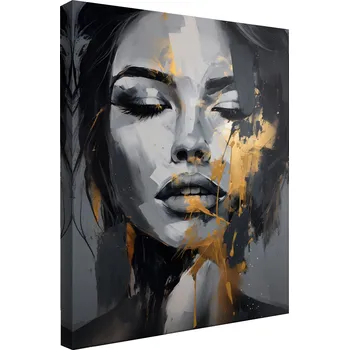 Obraz Obraz Na Plátně Elegantní PORTRET Ženy Abstrakce Styl Glamour 20x30