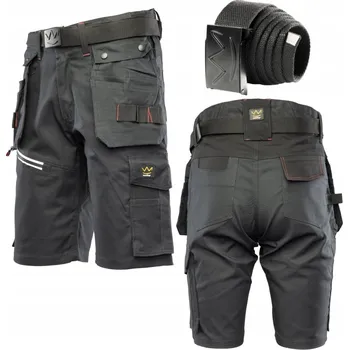 Pracovní obuv Pracovní kraťasy Keilor PÁNSKÉ PRACOVNÍ ŠORTKY + OPASEK vel. 54