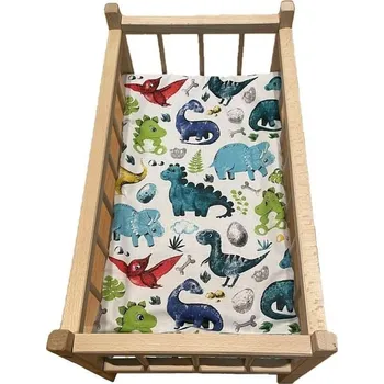 Povlečení SDS Matrace do postýlky pro panenky Dino Bavlna, výplň: Polyester, 50/28 cm