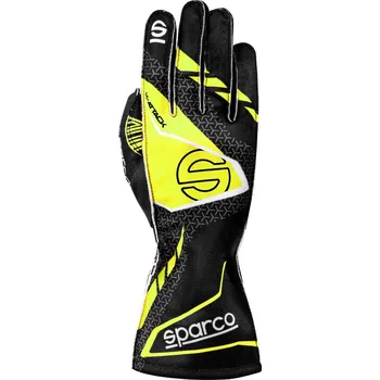 Pracovní oblečení Kartingové rukavice Sparco K-ATTACK, barva: černo-žlutá, velikost: 7
