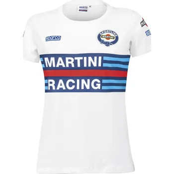 Dámské tričko Sparco dámské tričko Martini Racing, barva: bílá, velikost: S