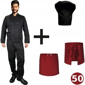Gastro oděv Kuchařská sada, kompletní kuchařská uniforma vel. 3XL