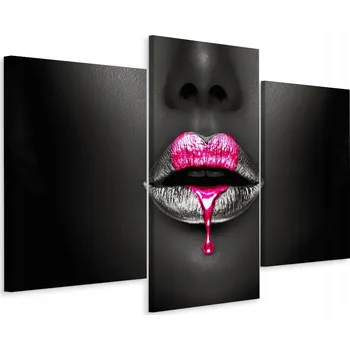 Obraz Obraz Triptych Ženská tvář RTY 3D Efekt 90x60