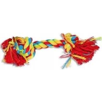 Hračka pro psa Provazy a kroužky pro psy CHICO ŠŇŮRA 2 UZLY 26 cm